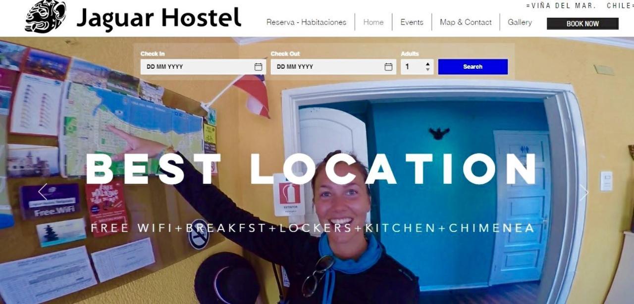 Hostel Jaguar Βίνα Ντελ Μαρ Εξωτερικό φωτογραφία